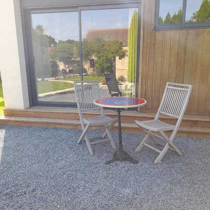 Location de vacances pour 4 personnes, avec jardin dans Le Bû-sur-Rouvres