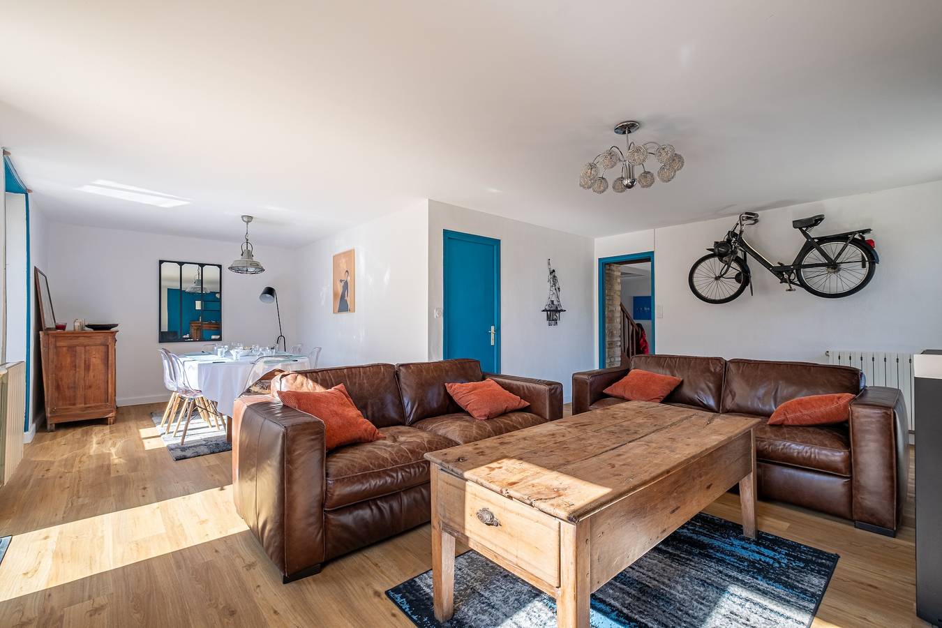 Vakantiehuis voor 8 personen met terras in Saint-Jean-la-Poterie, Vannes en omgeving