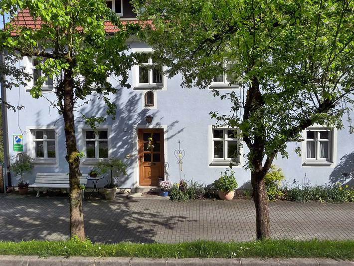 Ferienwohnung für 3 Personen, mit Terrasse und Garten sowie Pool und Ausblick in der Fränkische Schweiz - 4