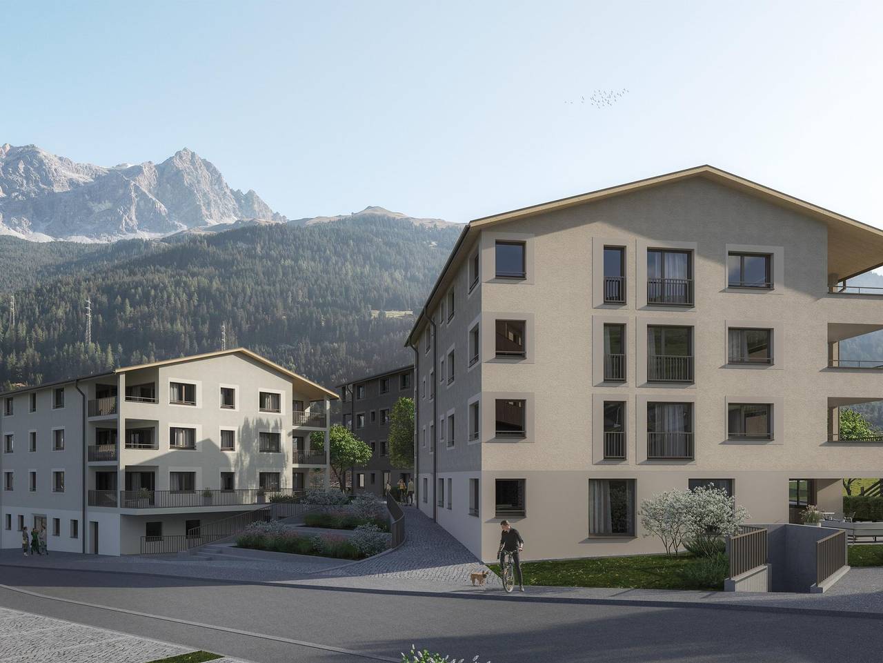 Ganze Ferienwohnung, Residenza Grava - Lifestyle 2.5 Zimmer Appartment mit Loggia in Surses, Oberhalbsteiner Alpen