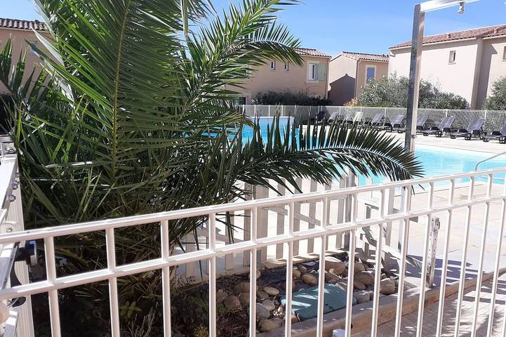 Ferienwohnung für 4 Personen, mit Balkon und Pool, mit Haustier - 1