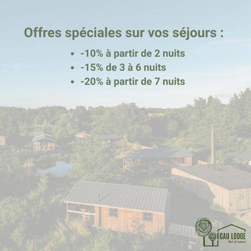 Ecau Lodge - Logement insolite à 30km de Pairi Daiza in Hainaut