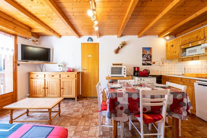 Location de vacances pour 6 personnes, avec Balcon à Crest-Voland