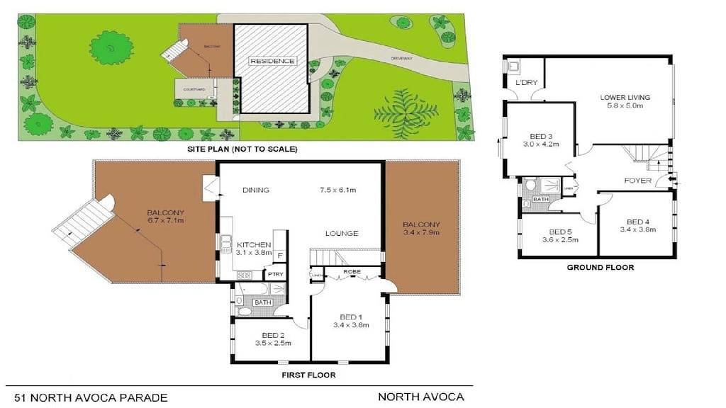 Pine View, Nord Avoca - Direkt Am Strand, Ocean Views, Pet Friendly in North Avoca, New South Wales