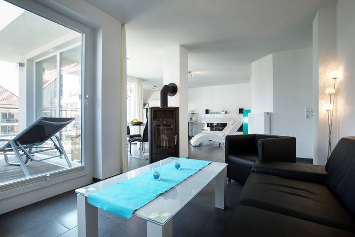 Ferienwohnung für 4 Personen, mit Whirlpool und Terrasse sowie Sauna in Großenbrode