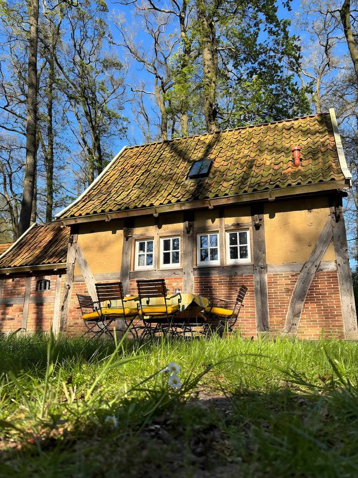 Historic Half-Timbered House Surrounded by Nature in Bawinkel, Landkreis Emsland