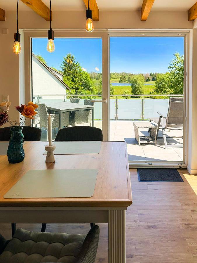 Ferienwohnung für 4 Personen, mit Balkon und Terrasse sowie Seeblick und Ausblick in Buntenbock - 2