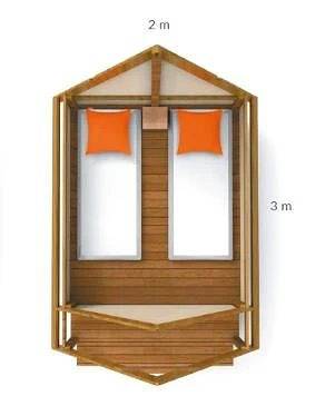 Gîte pour 2 personnes, avec bassin pour enfant à Carqueiranne - 4