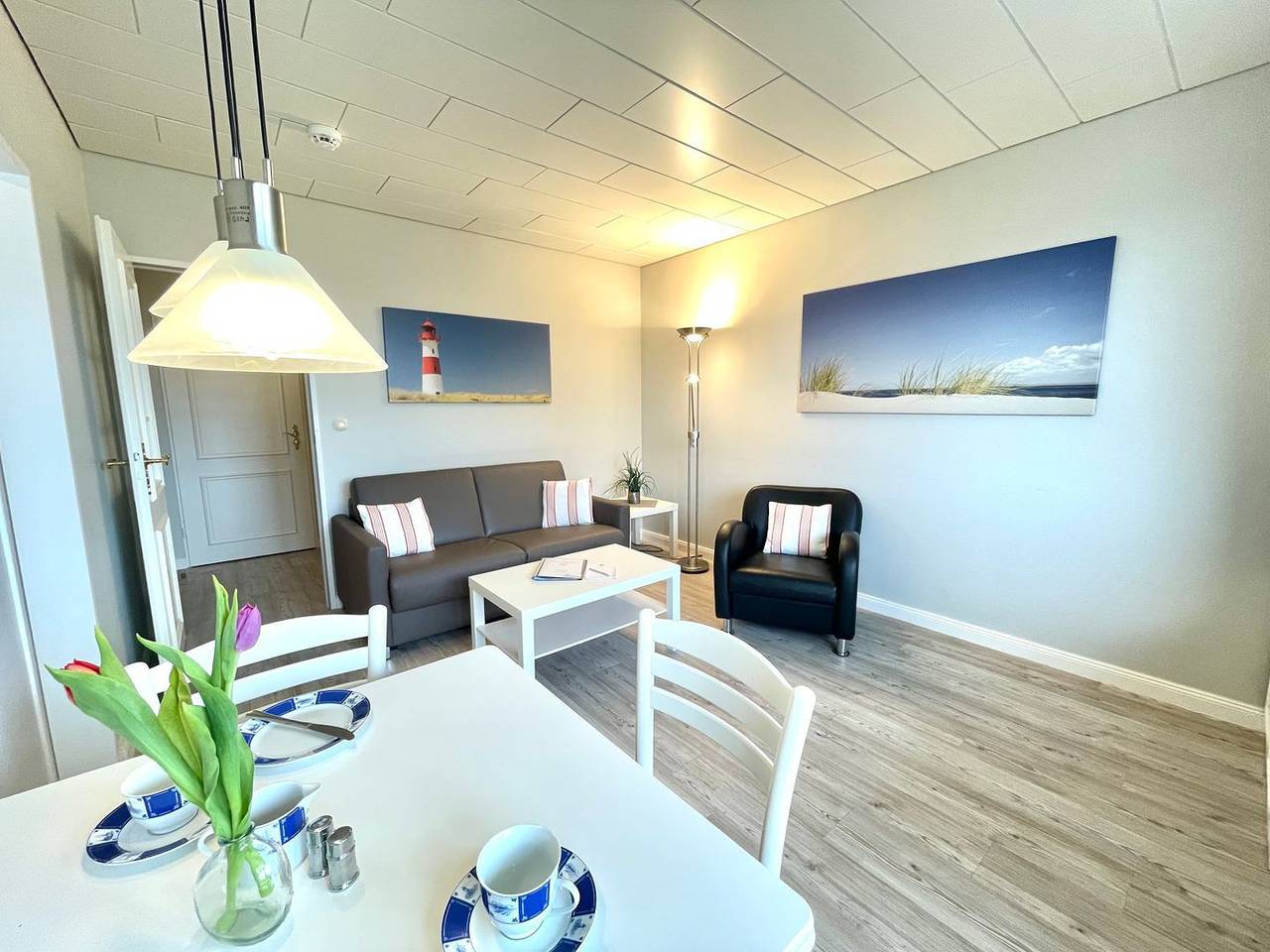 Ganze Wohnung, Komfortables Apartment mit Balkon und Parkplatz nahe Sandstrand in Westerland in Westerland, Sylt (Gemeinde)