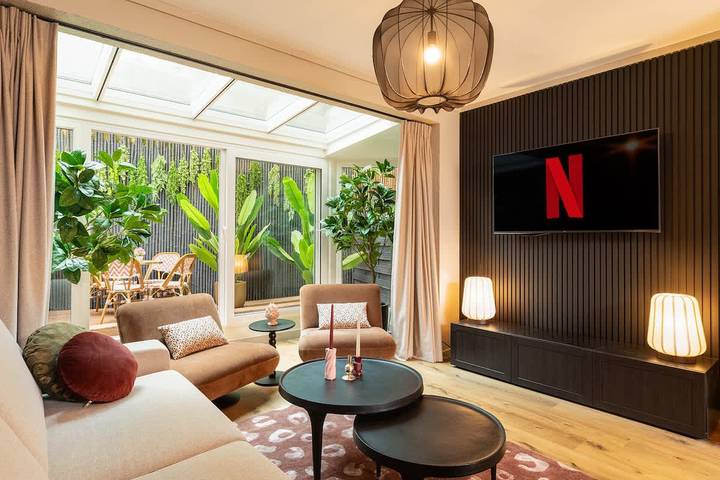 Gîte pour 4 personnes, avec balcon/terrasse dans Paris Rue Sextius Michel