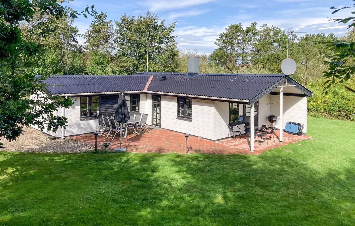 Ferienhaus für 6 Personen mit Terrasse in Morsø, Limfjord in Nordjütland