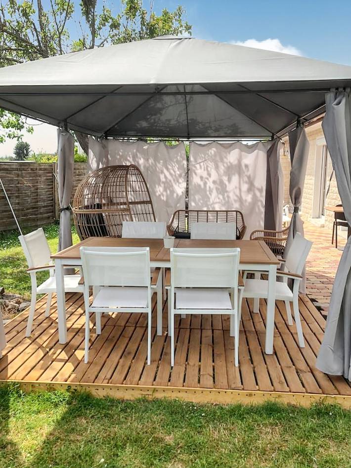 Villa pour 8 personnes, avec terrasse ainsi que jardin et piscine dans Oise - 3