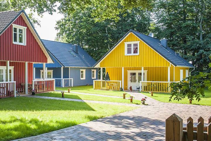 Ferienhaus für 5 Personen, mit Terrasse und Garten