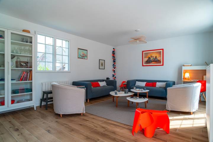 Maison de vacances pour 8 personnes, avec Terrasse et Jardin à Saint-Philibert