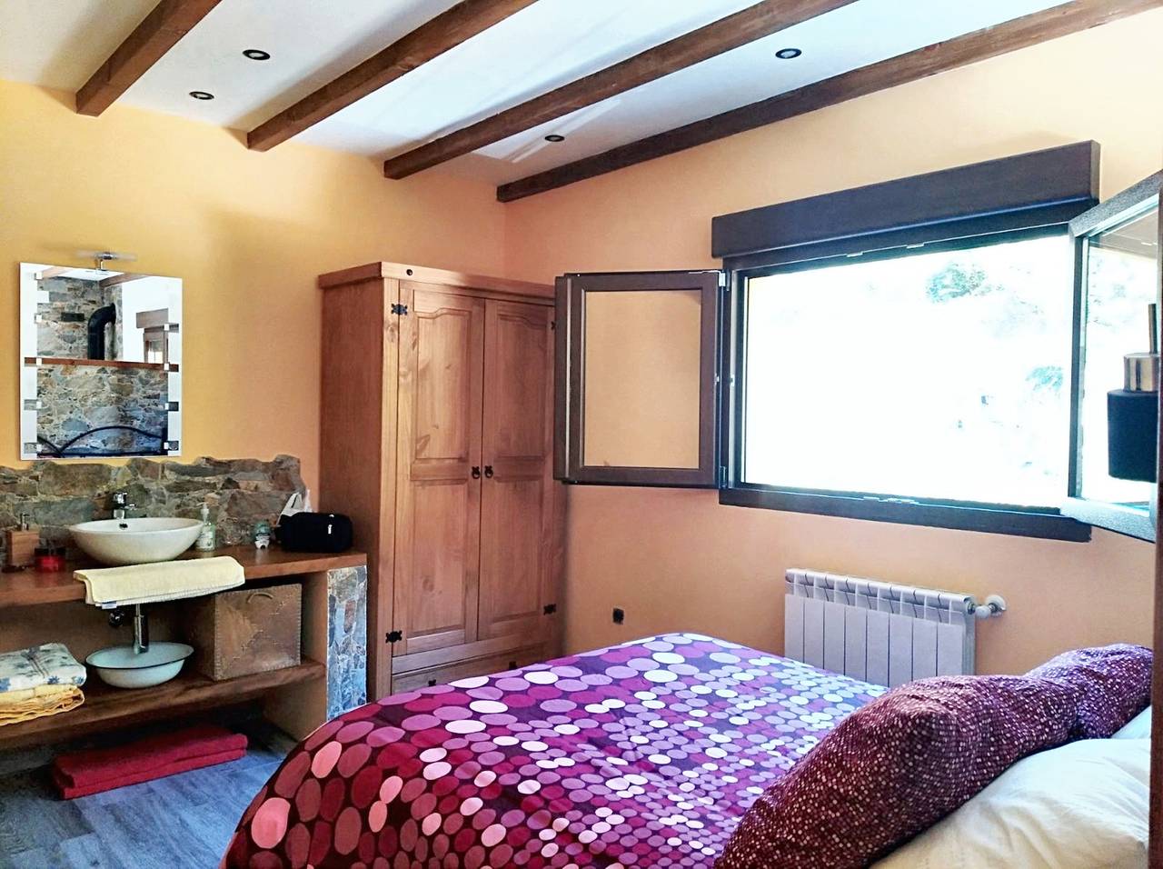 Estudio entero, Estudio acogedor en La Riera con vista a la montaña 40 m² in Somiedo, Cordillera Cantábrica
