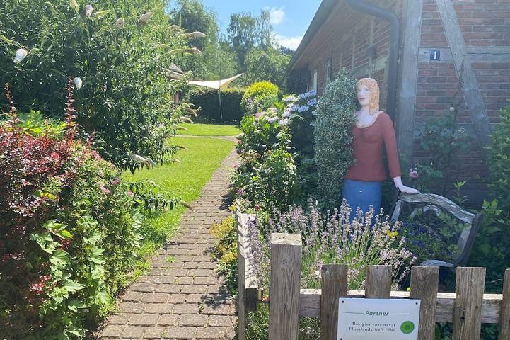 Ferienwohnung für 2 Personen, mit Terrasse und Garten in Dömitz