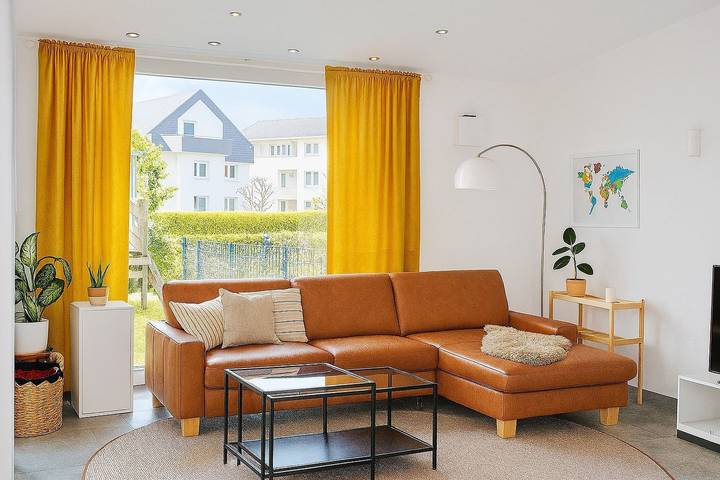 Ferienhaus für 6 Personen, mit Garten am Bodensee