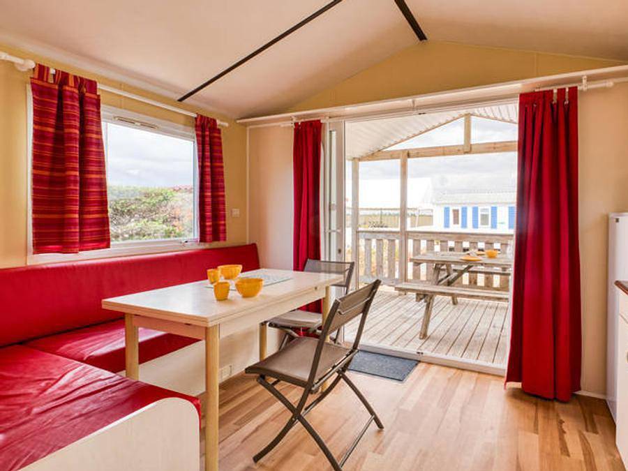 Camping Le Pavillon Bleu  - Mobilhome 4 personas - Eco 2 Dormitorios in L'Aiguillon-la-Presqu'île, Vandea