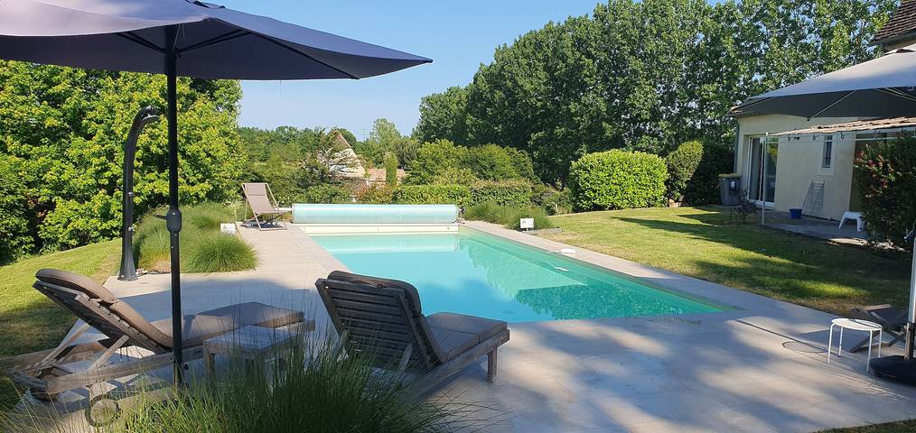 Gîte pour 6 personnes, avec piscine à Saint-Martin-de-Gurson - 3