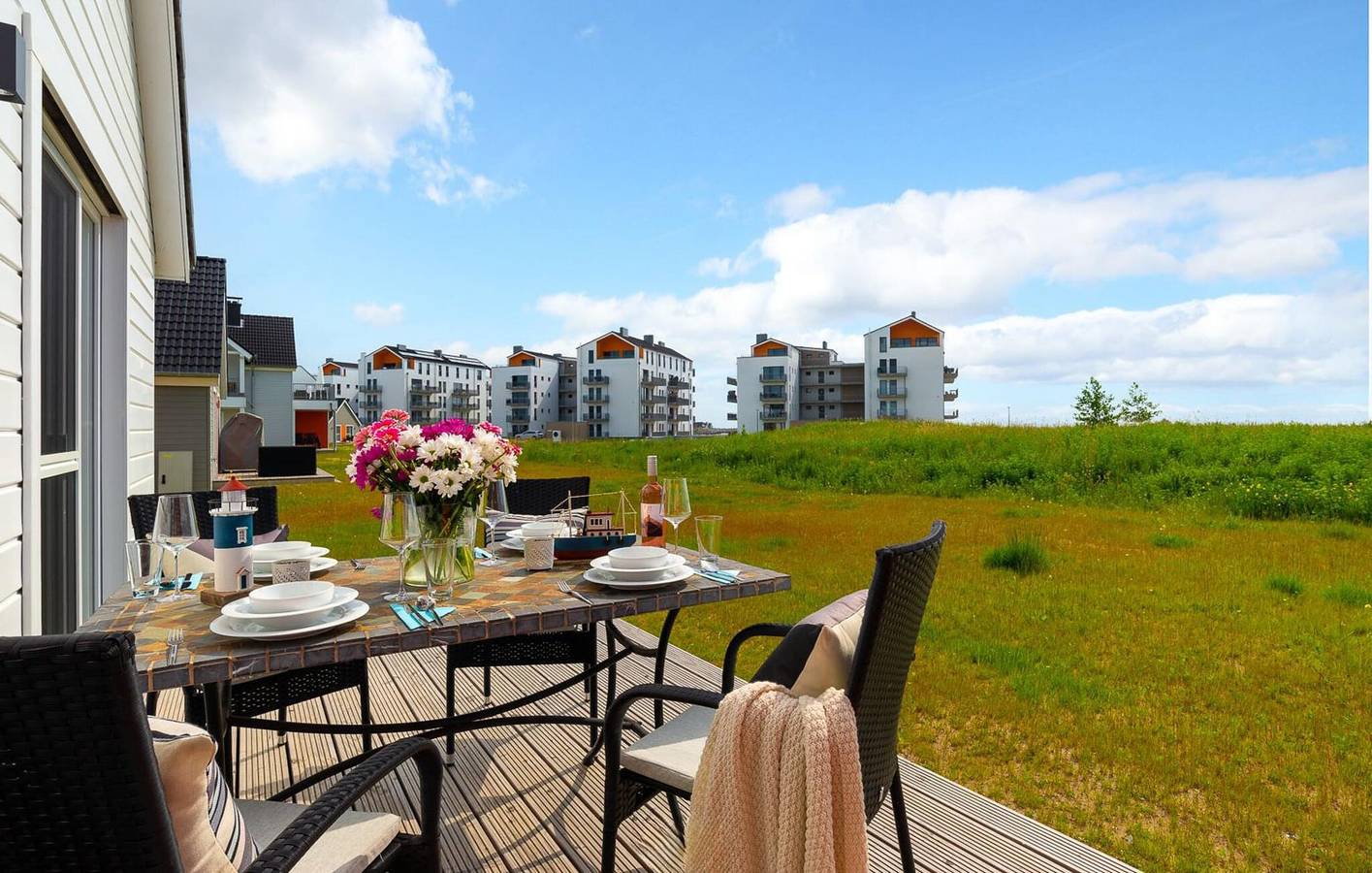 Appartement am Strand mit Terrasse und Parkplatz - 500m zum Strand in Olpenitz, Kappeln