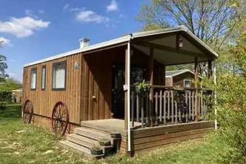 Mobil home pour 4 personnes à Priziac
