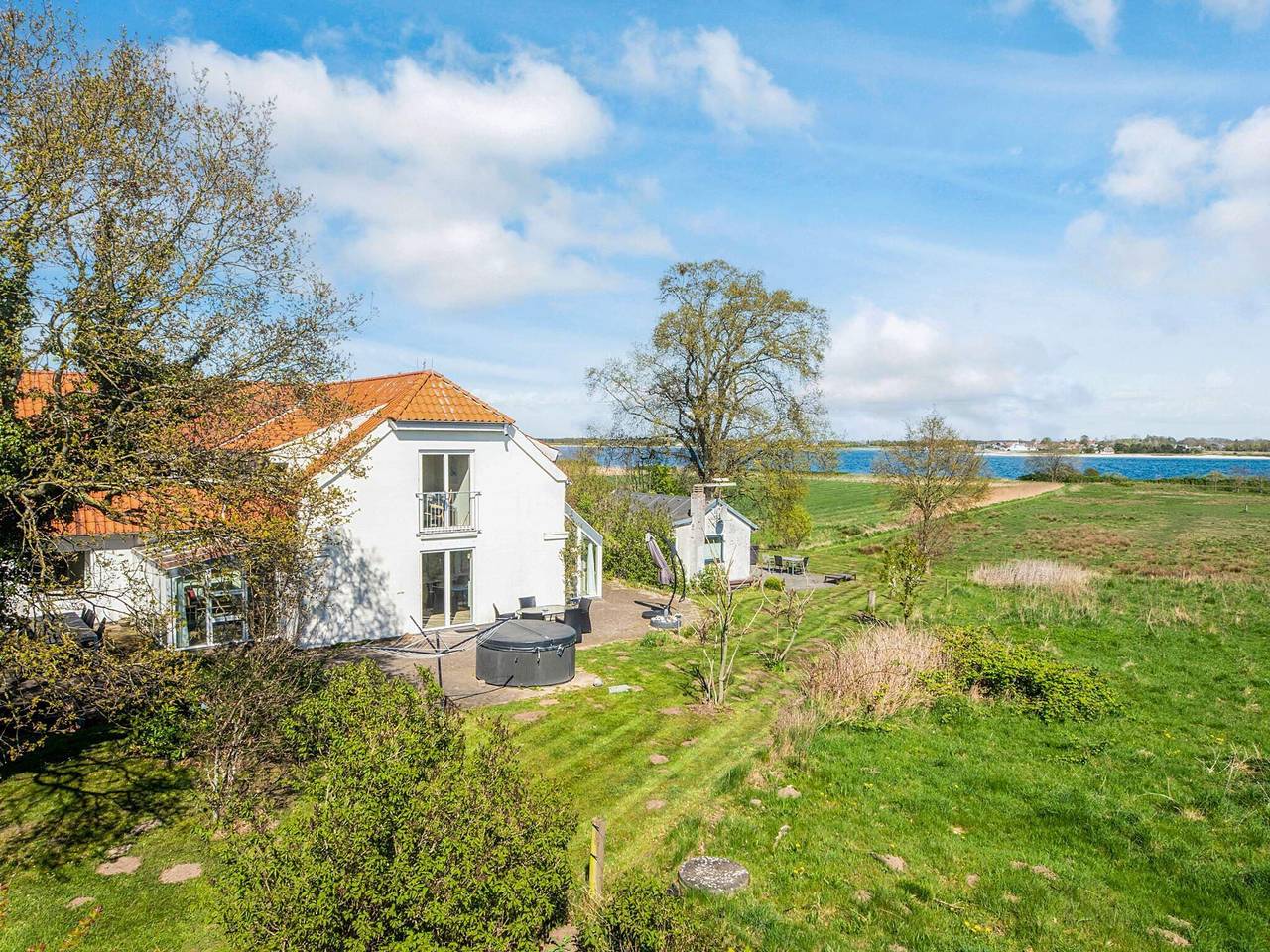 Rækkehus med spa og aktiviteter in Årøsund, Haderslev