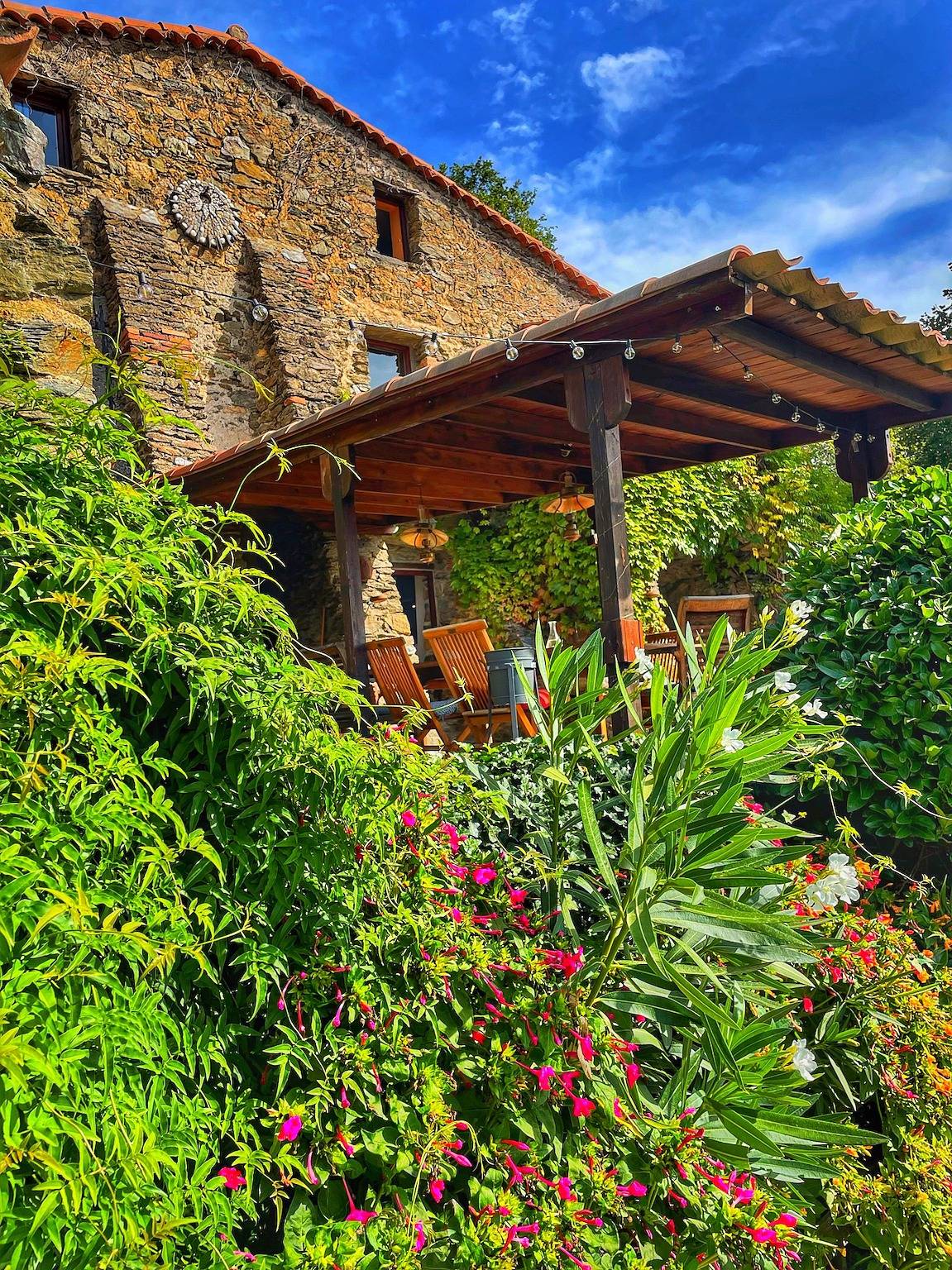 Villa 'Le Grand Mas De Can Noy' avec piscine privée, terrasse privée et Wi-Fi in Montferrer, Région de Céret