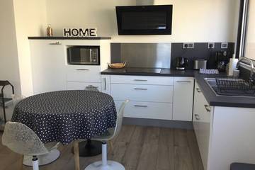 Location de vacances pour 2 personnes, avec terrasse dans Thue et Mue