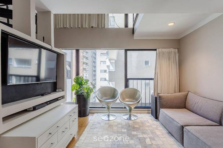 Casas e apartamentos de temporada para 2 pessoas, com piscina e sauna e ainda terraço em Bela Vista