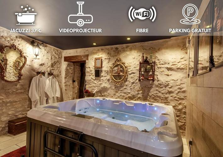 Gîte pour 2 personnes, avec jacuzzi à Longeville-lès-Metz