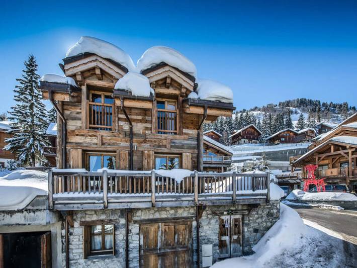 Chalet pour 8 personnes, avec balcon, adapté aux familles dans Courchevel 1850