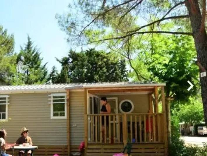 Mobil home pour 4 personnes, avec bassin pour enfant à Beaurecueil - 2