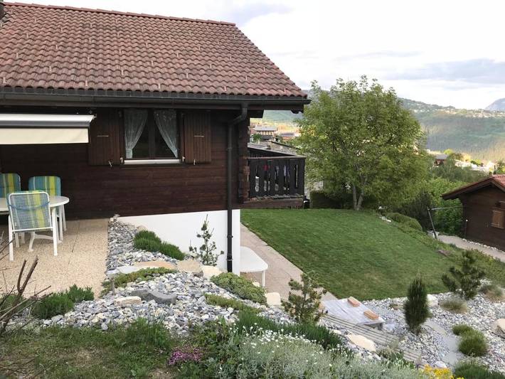 Gîte pour 6 personnes, avec jardin et vue, adapté aux familles à Ayent - 2