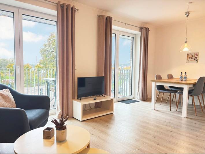 Ferienwohnung für 4 Personen, mit Balkon in Schlei