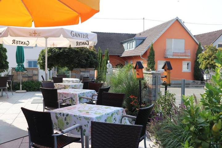 Hotel für 2 Personen, mit Terrasse und Garten sowie Ausblick in Neuenburg am Rhein - 3
