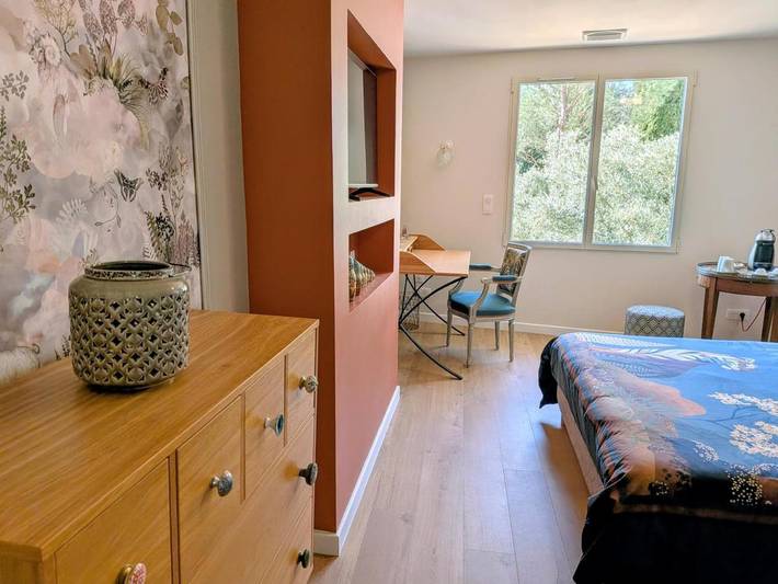 Chambre d’hôte pour 2 personnes, avec Terrasse et Jardin ainsi que Piscine et Vue à Mirepoix - 3