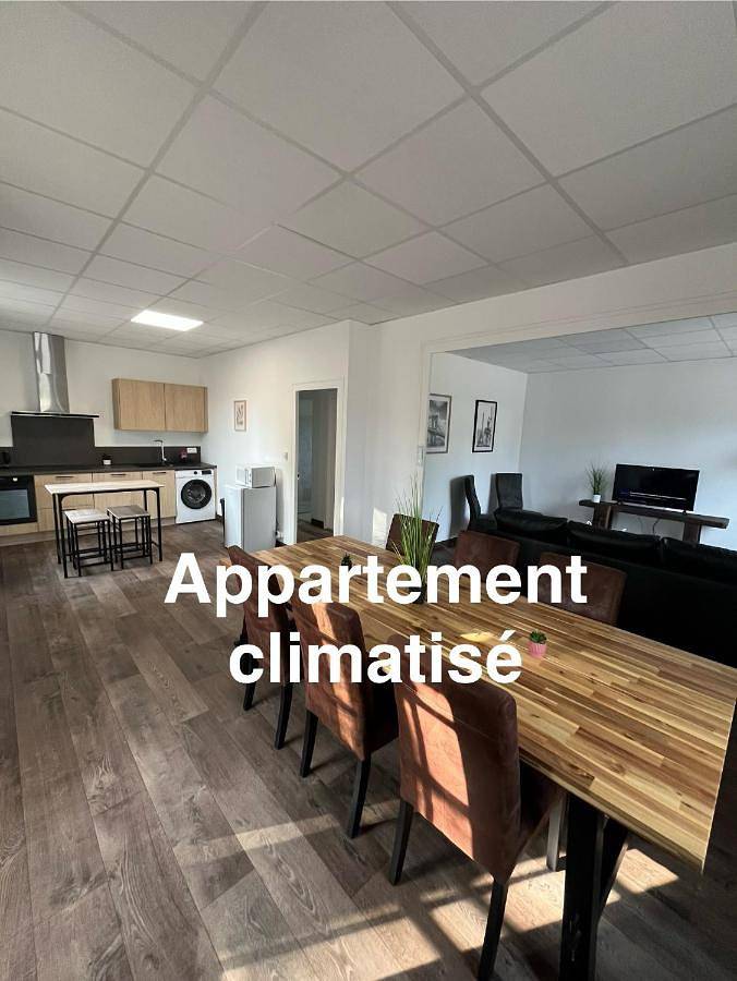 Appartement de vacances pour 6 personnes, avec jardin
