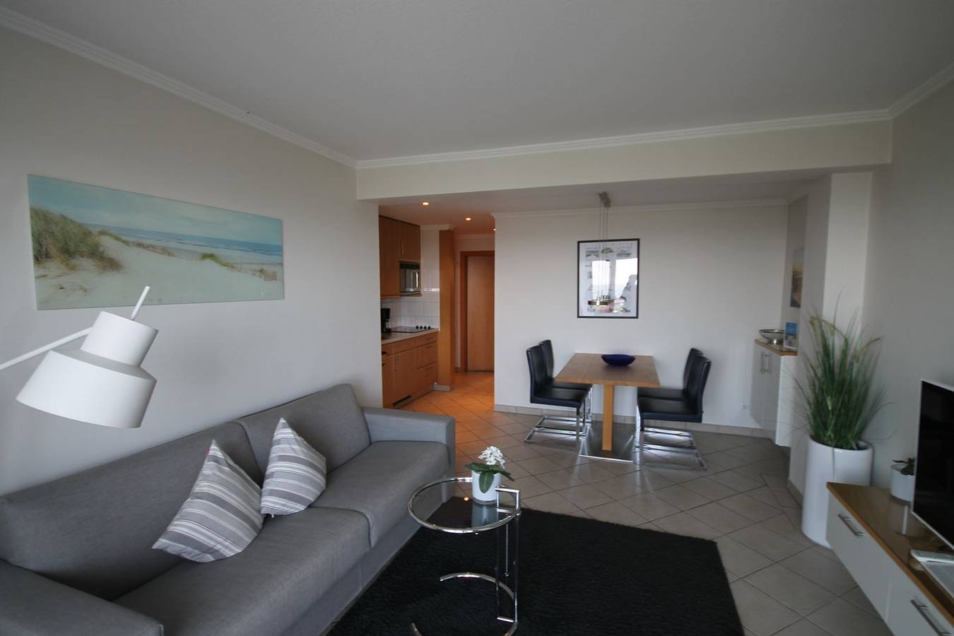 Ganze Wohnung, Strandvilla Therese Appartement 4 in Norderney Weststrand, Norderney