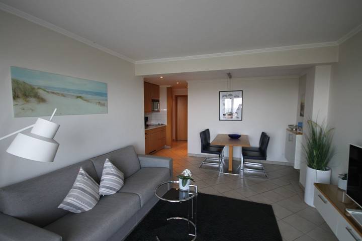 Ferienwohnung für 2 Personen, mit Seeblick und Balkon in Norderney Weststrand - 2