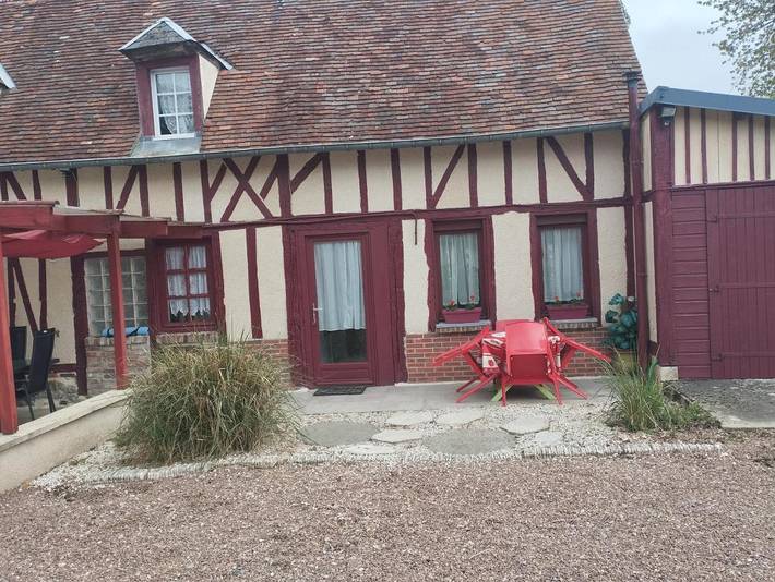 Maison de vacances pour 4 personnes, avec Terrasse ainsi que Jardin et Vue