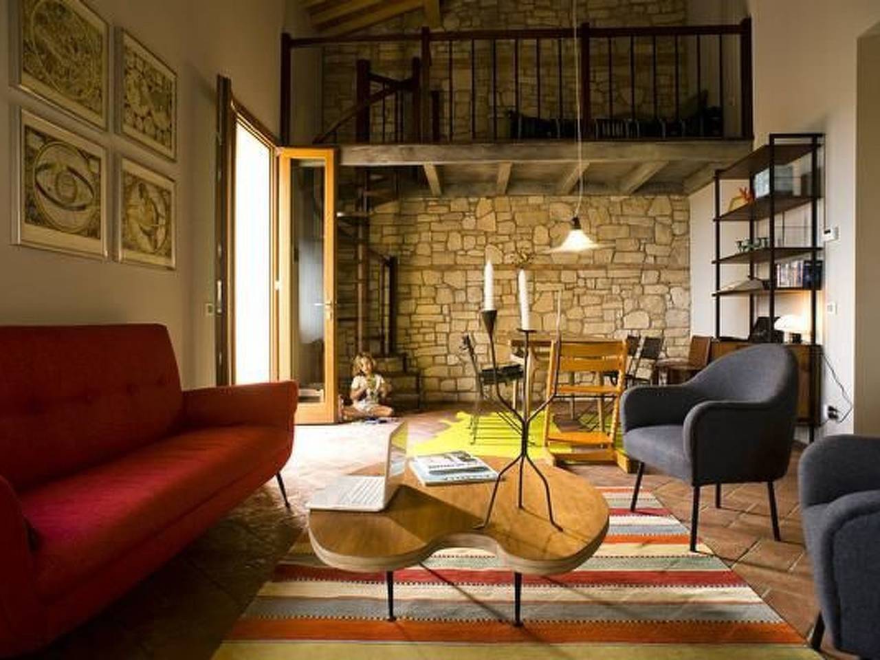 Appartamento intero, Wohnung "Villa Famiglia" mit Blick auf das Wasser in Volterra, Pisa e dintorni
