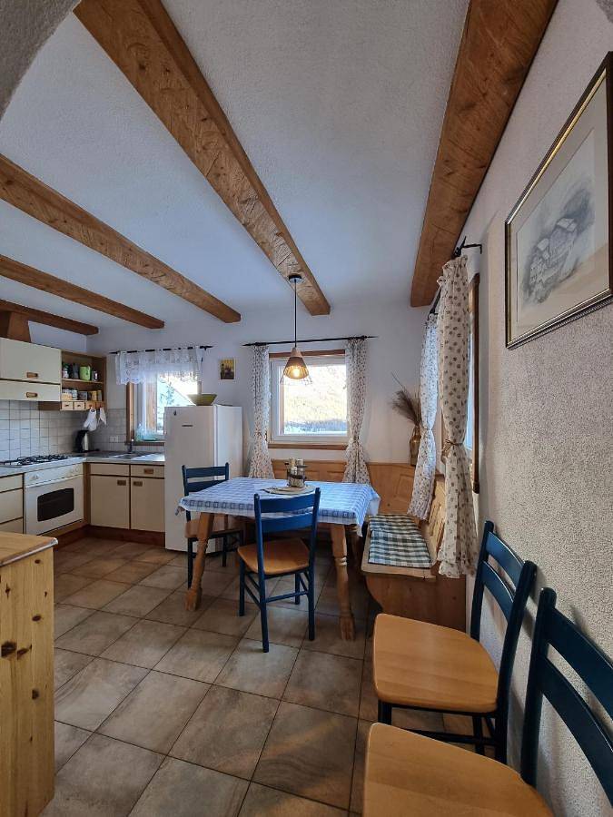 Chalet für 8 Personen, mit Balkon und Terrasse sowie Garten und Ausblick im Vinschgau - 4