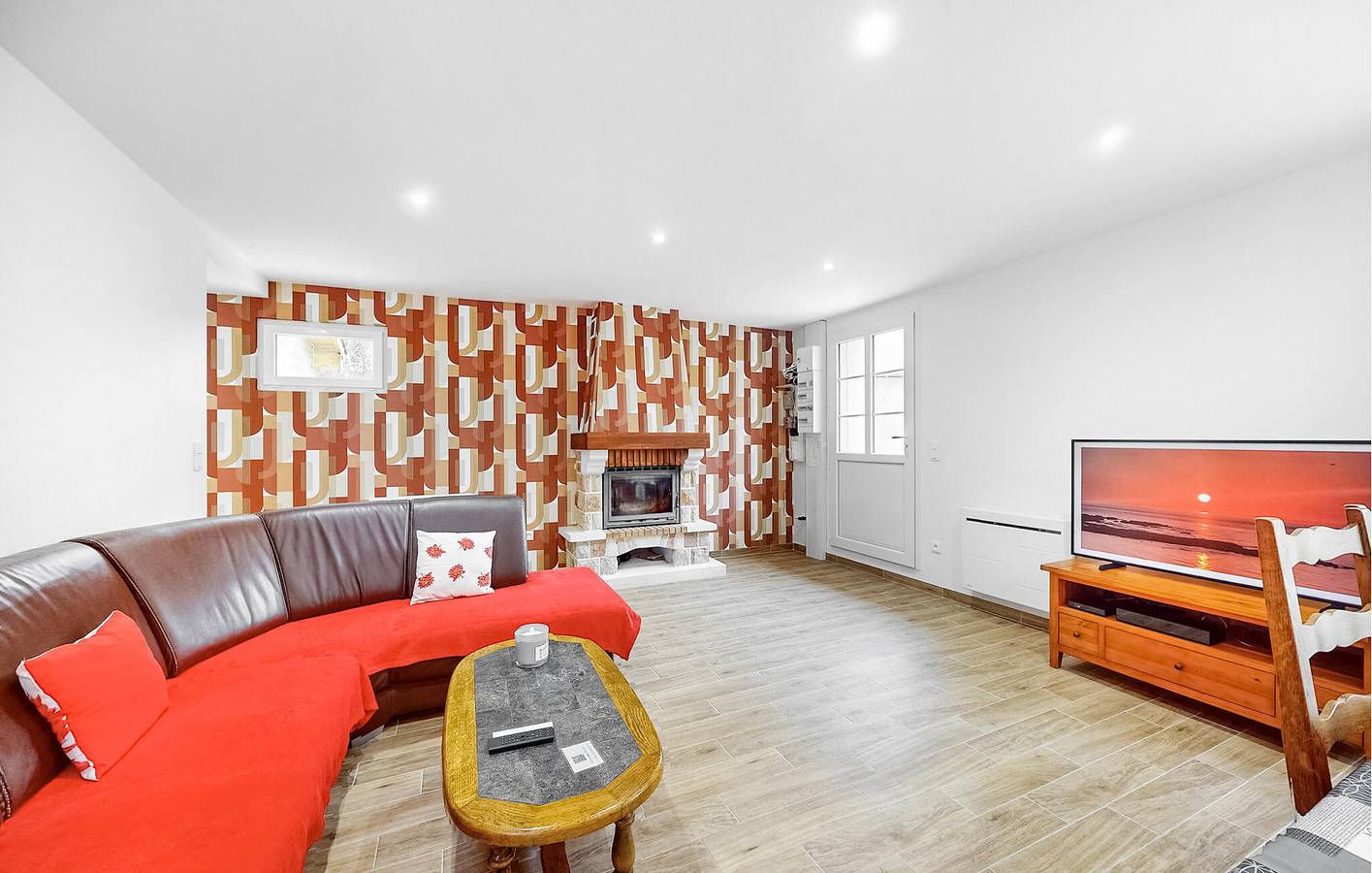 Cozy Garden Apartment with River Views - 2km to La Durdent in Grainville-la-Teinturière, Dieppe region