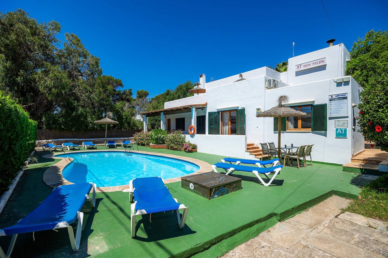 Appartement entier, Appartement "Felipe 1-1 vue piscine" avec terrasse et piscine partagée (taxe de séjour incluse) in Cala d'Or, Santanyí