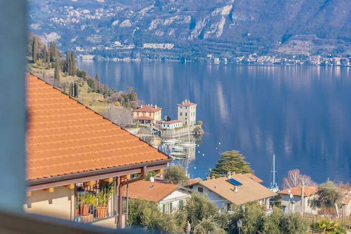 Appartamento vacanze per 2 persone, con vista lago e balcone nonché panorama - 1