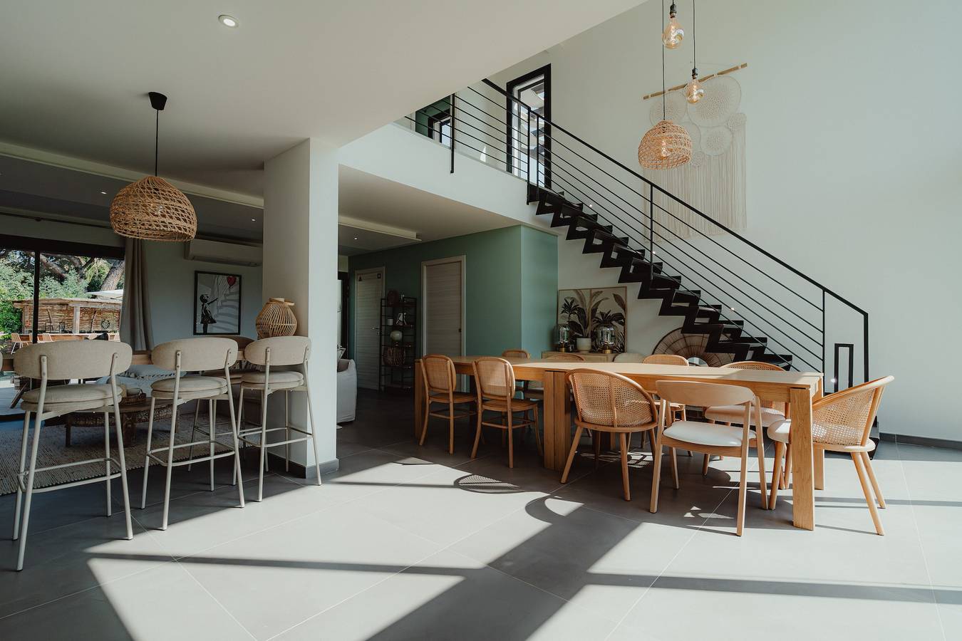 Villa Ryx avec piscine, vue mer, Wi-Fi et climatisation in Grimaud, Côte méditerranéenne (France)