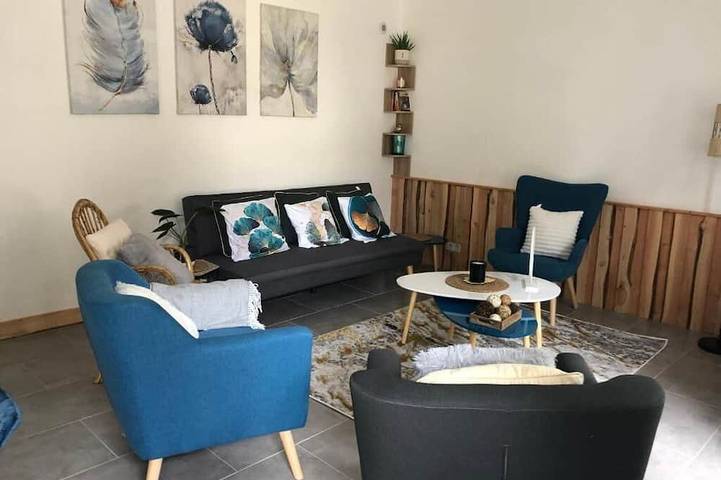 Maison de vacances pour 9 personnes, avec Terrasse et Jardin