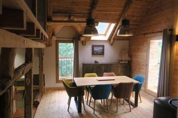 Gîte pour 6 personnes, avec vue et jardin à Névache