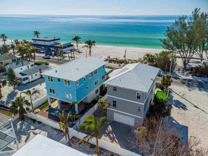 Vakantiehuis voor 10 personen, met balkon en zwembad op Anna Maria Island