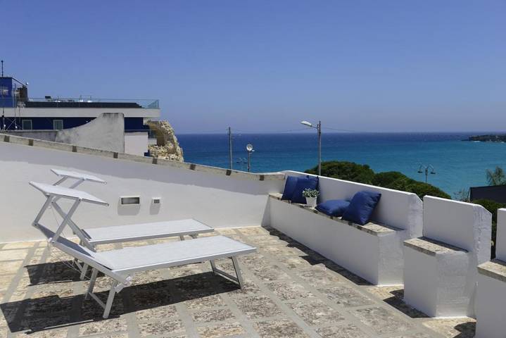 Chambre d’hôte pour 2 personnes, avec Terrasse à Torre Dell'orso